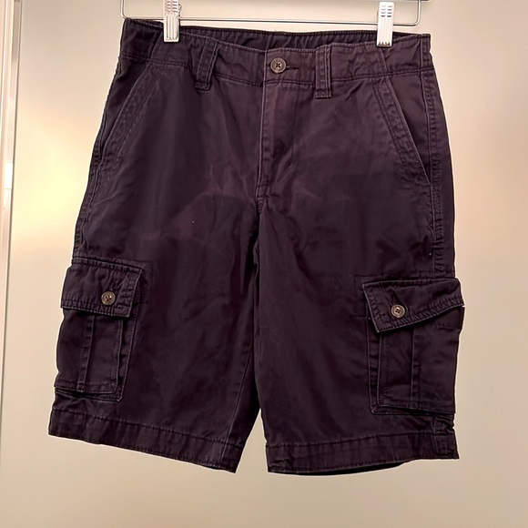Arizona Boys Adjustable Waist Cargo Short, Navy Blue, 14, Good Condition - Picture 1 of 2